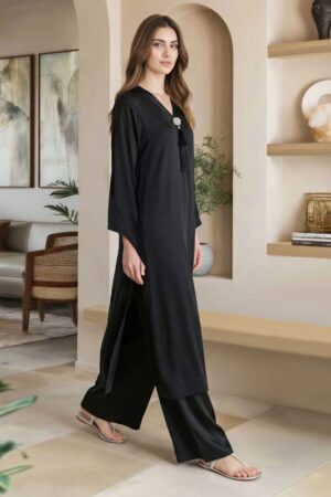 2 Piece Silk Suit